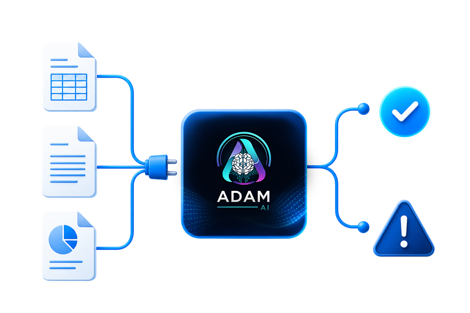 ADAM plugs into existing work without replacing it